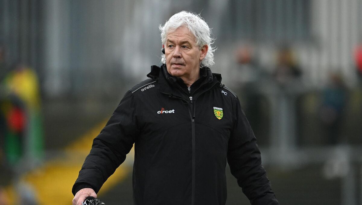 DEPARTURE: Former Donegal manager Paddy Carr. Pic: Ramsey Cardy/Sportsfile