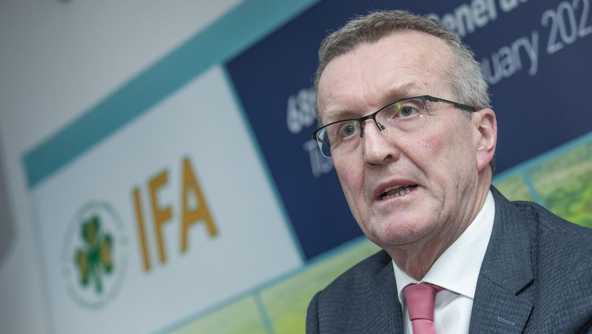 Irish Farmers’ Association president Tim Cullinan. Picture: Finbarr O’Rourke