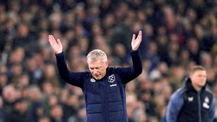 David Moyes is under pressure at West Ham (John Walton/PA)