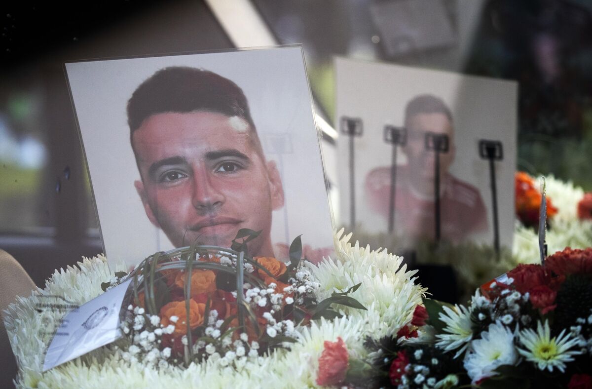 Shots were fired into the back of Pte Seán Rooney's vehicle, at least one of which hit him, killing him instantly. Picture: Colin Keegan, Collins Dublin