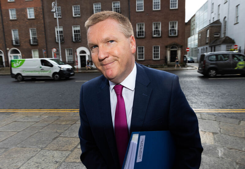 Finance Minister Michael McGrath has raised the possibility that the bank levy will be abolished.  Picture: Sam Boal/Rollingnews.ie