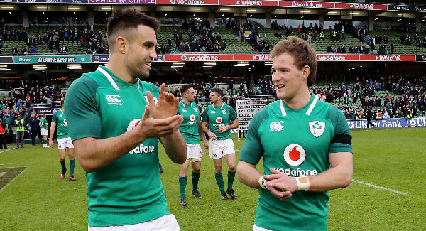 Murray with Kieran Marmion