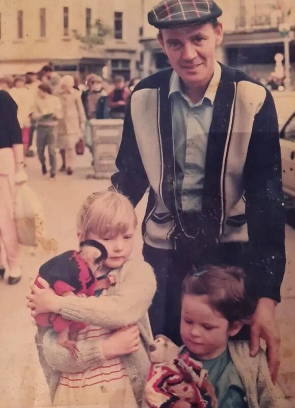 Jim Stafford in Patrick's St, Cork, with Paul's aunt Mary and his sister Michelle. Jim Stafford in Patrick's St, Cork, with Paul's aunt Mary and his sister Michelle.