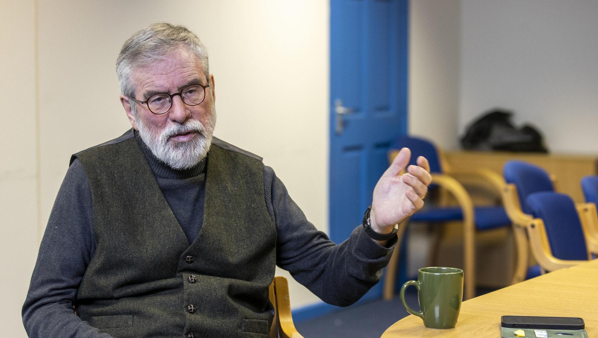Thousands of people are alive today because of the peace brought about by the Good Friday Agreement, former Sinn Féin president Gerry Adams has said.	Picture: PA
            