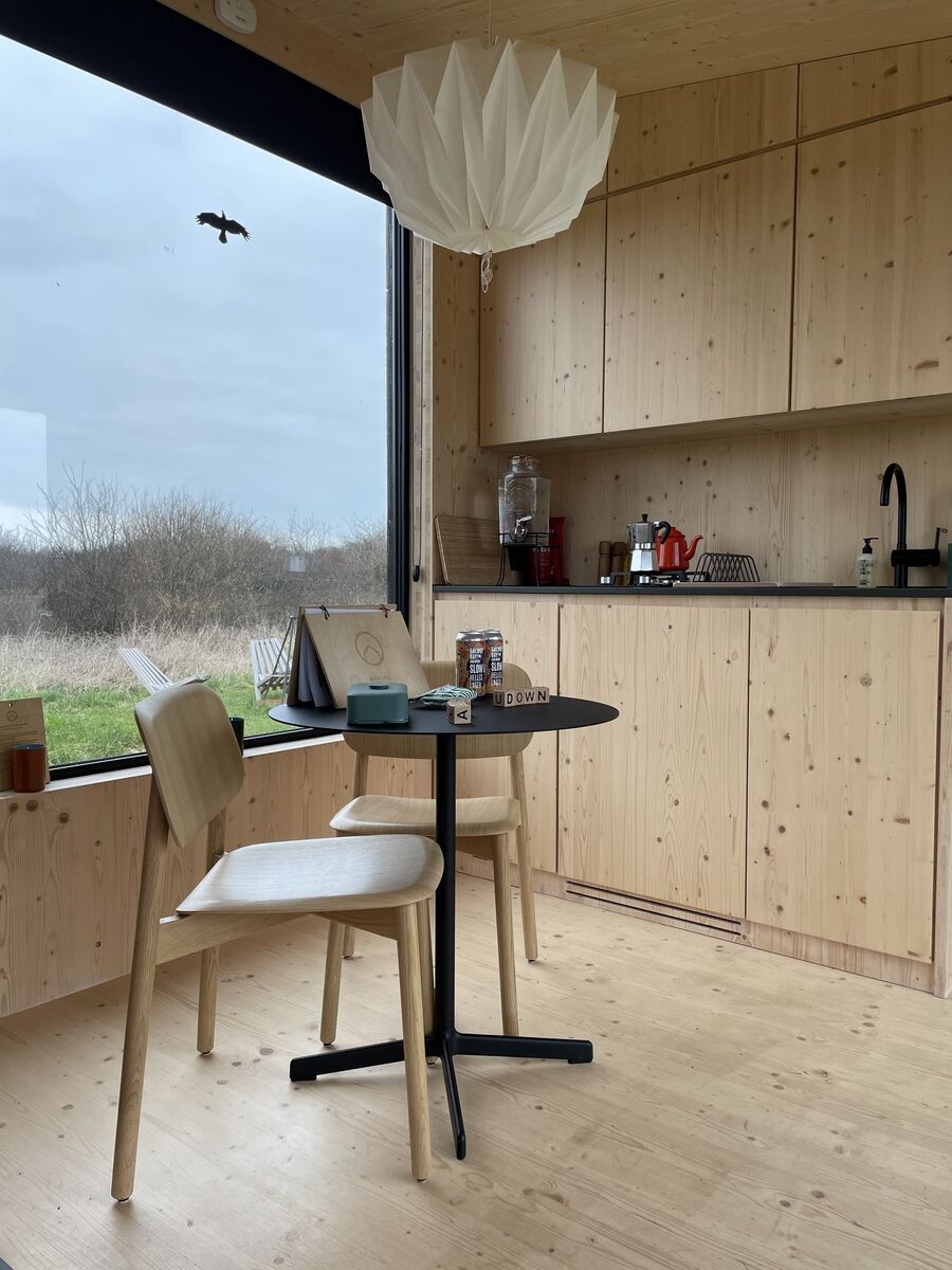 The kitchen of a Slow Cabin