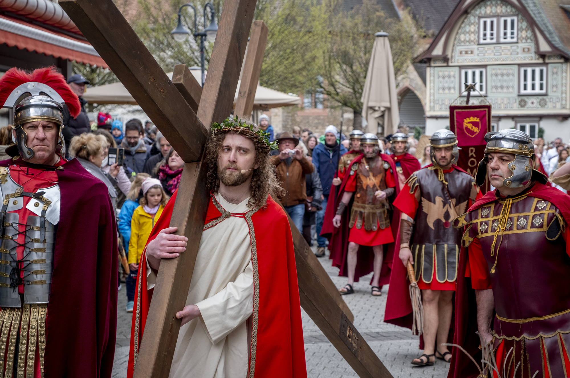 In Pictures: Christians mark Good Friday with sombre ceremonies