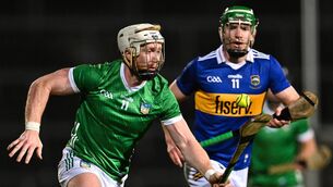 <p>FORMIDABLE: Cian Lynch of Limerick in action against Noel McGrath of Tipperary during the Allianz Hurling League Division 1 semi-final at TUS Gaelic Grounds in Limerick. Pic: Piaras Ó Mídheach/Sportsfile</p>