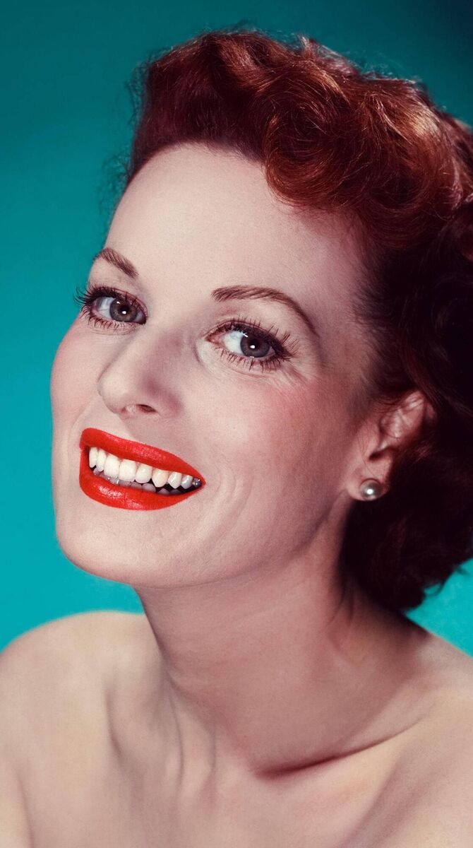 Maureen O'Hara (pictured here in 1952) moved to Lugdine Park full time in 2005, becoming a familiar face in the locality after a long career.