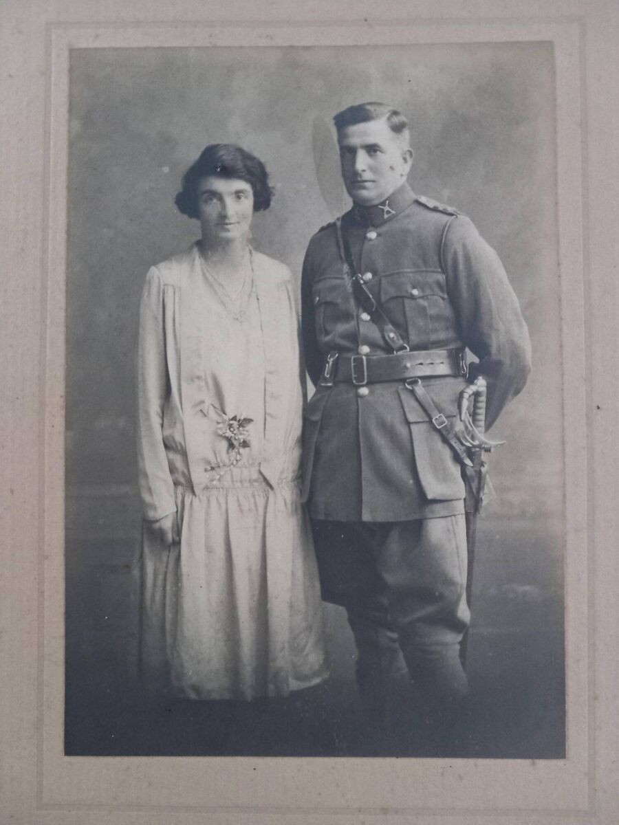 Mary Egan née Sloane and husband Patrick Egan