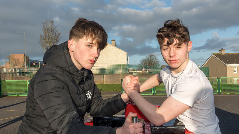 Cork's ‘street level arm wrestlers’ channel Rocky as they train on streets and in parks