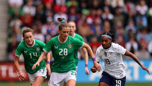 <p>BALANCE: Sinead Farrelly brings balance to Vera Pauw's side that they did not have before. Pic:©INPHO/Ryan Byrne</p>