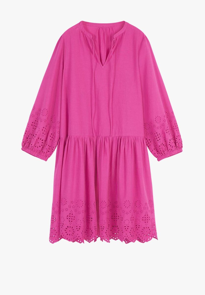 Soleil Broderie Smock Dress, Hush, €105