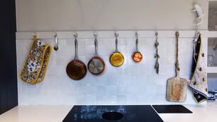 <p>Vinegar and salt shines up copper pots, says Jennifer. Picture: Moya Nolan</p>