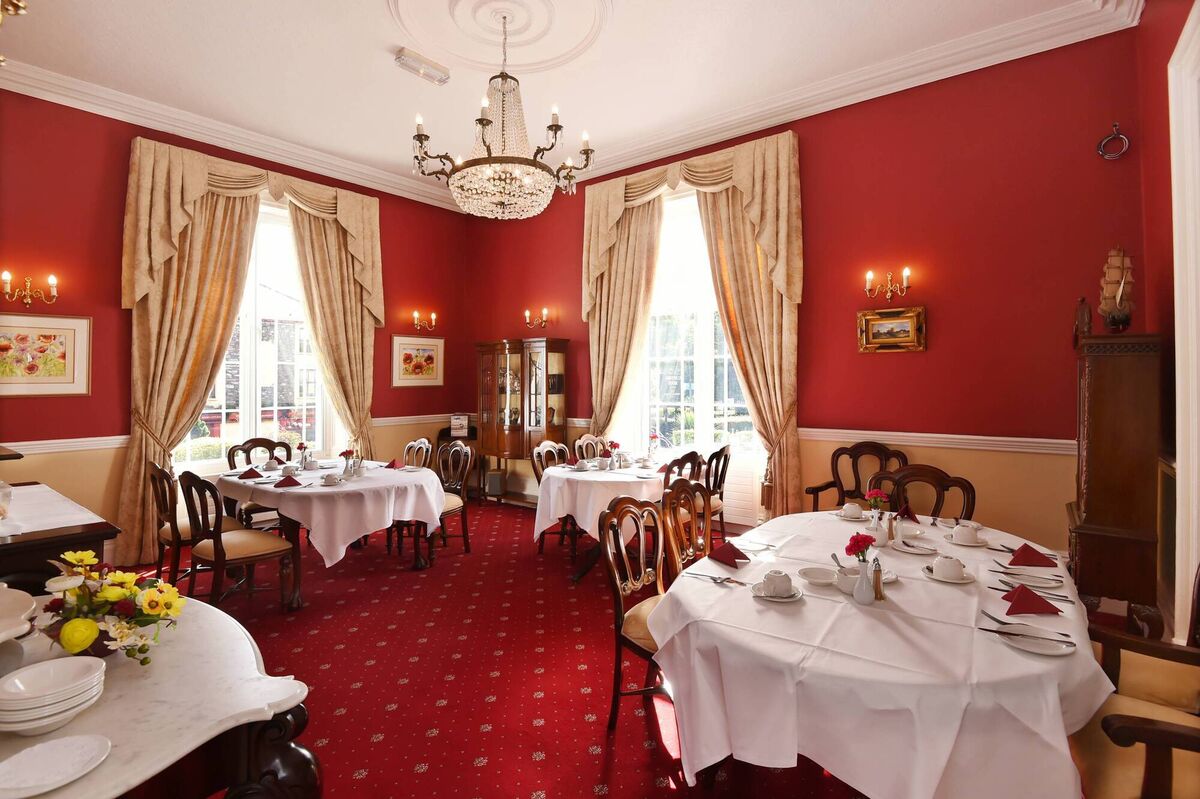 The Abbeyville House dining room