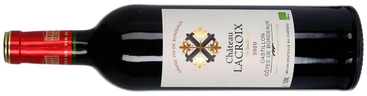Château Lacroix 2020, Organic Castillon Côtes de Bordeaux AOP, Bordeaux Château Lacroix 2020, Organic Castillon Côtes de Bordeaux AOP, Bordeaux