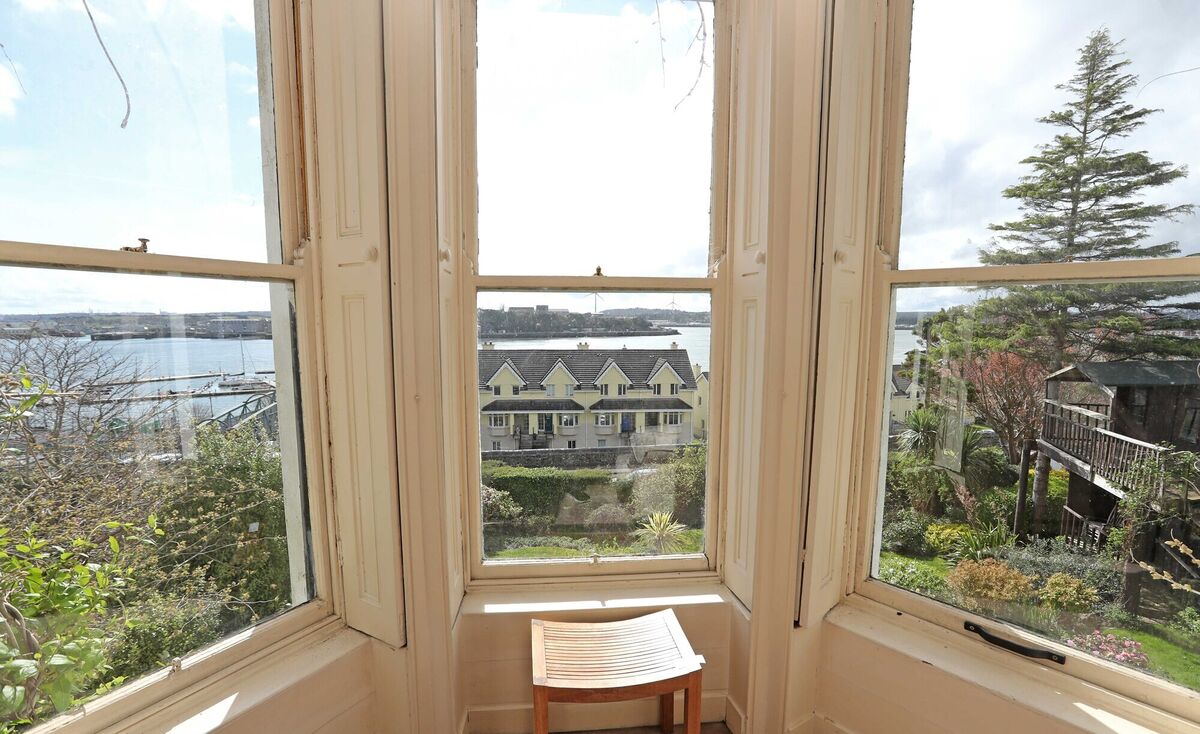 View from upstairs bedroom