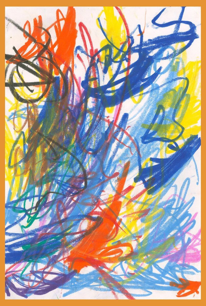 Neal Gallagher's work entitled ‘Rainbows and Sunshine’. Neal Gallagher's work entitled ‘Rainbows and Sunshine’.