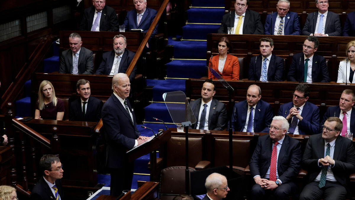 'Tá mise abhaile': Biden hails US-Irish relationship in historic Oireachtas address - Vimarsana News