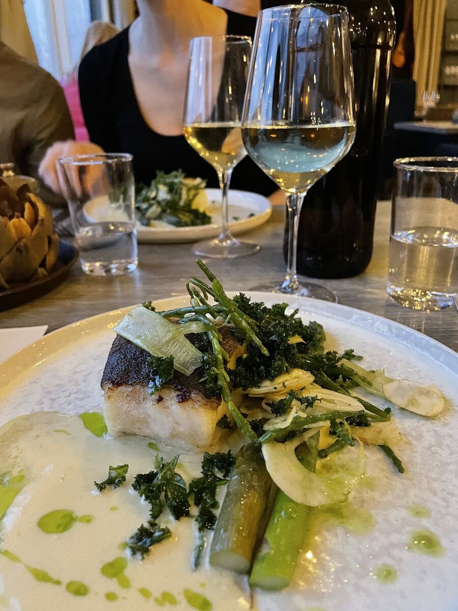 Dinner at Knarrholmen Restaurant offered surprisingly good value