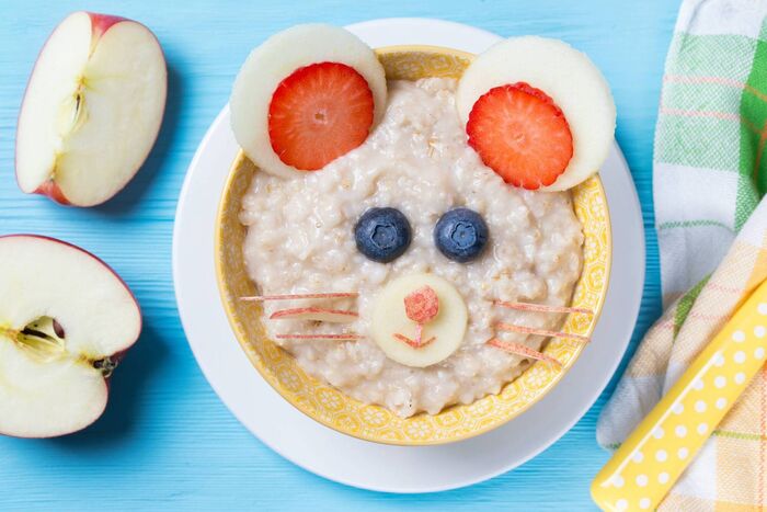 Cute Breakfast Mouse