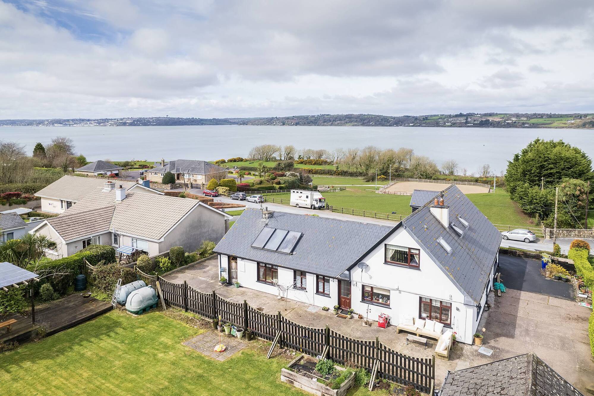 T for two or more? T-shaped Aghada Hall has room and views aplenty
