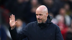 <p>Erik ten Hag pits Manchester United against Nottingham Forest once again. Pic: Nick Potts/PA</p>