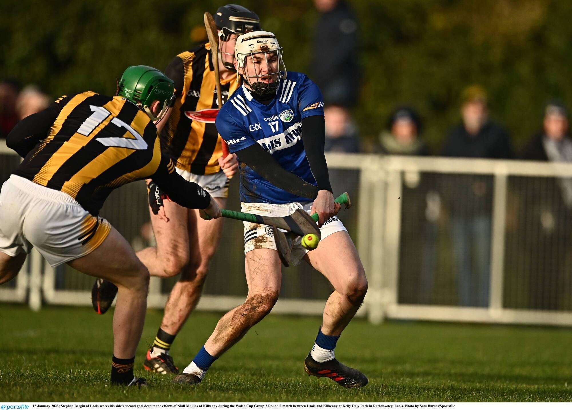 Bergin hat-trick leads Laois rout of Down