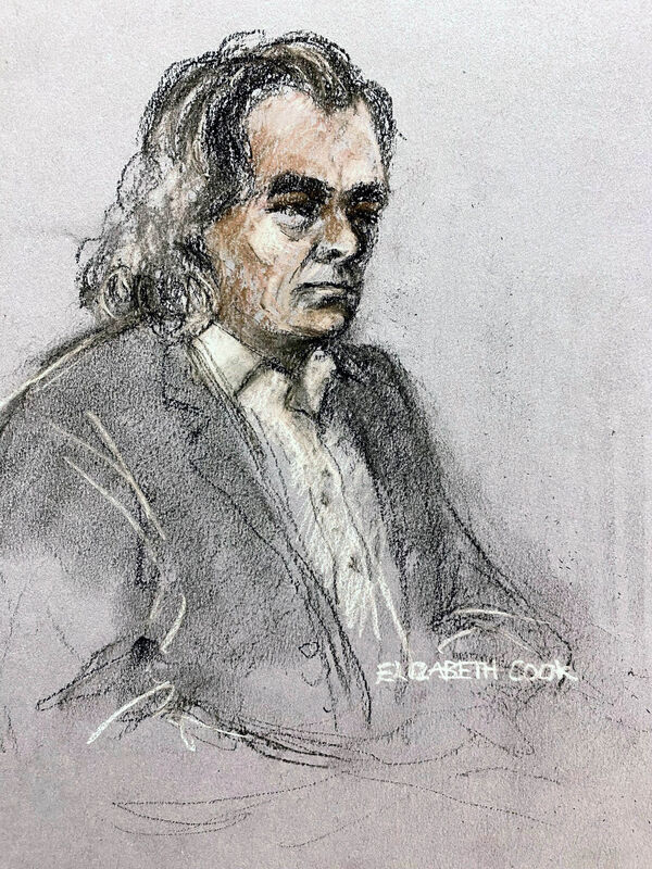 Gerry "The Monk" Hutch during the trial in December. Picture: Elizabeth Cook Gerry "The Monk" Hutch during the trial in December. Picture: Elizabeth Cook