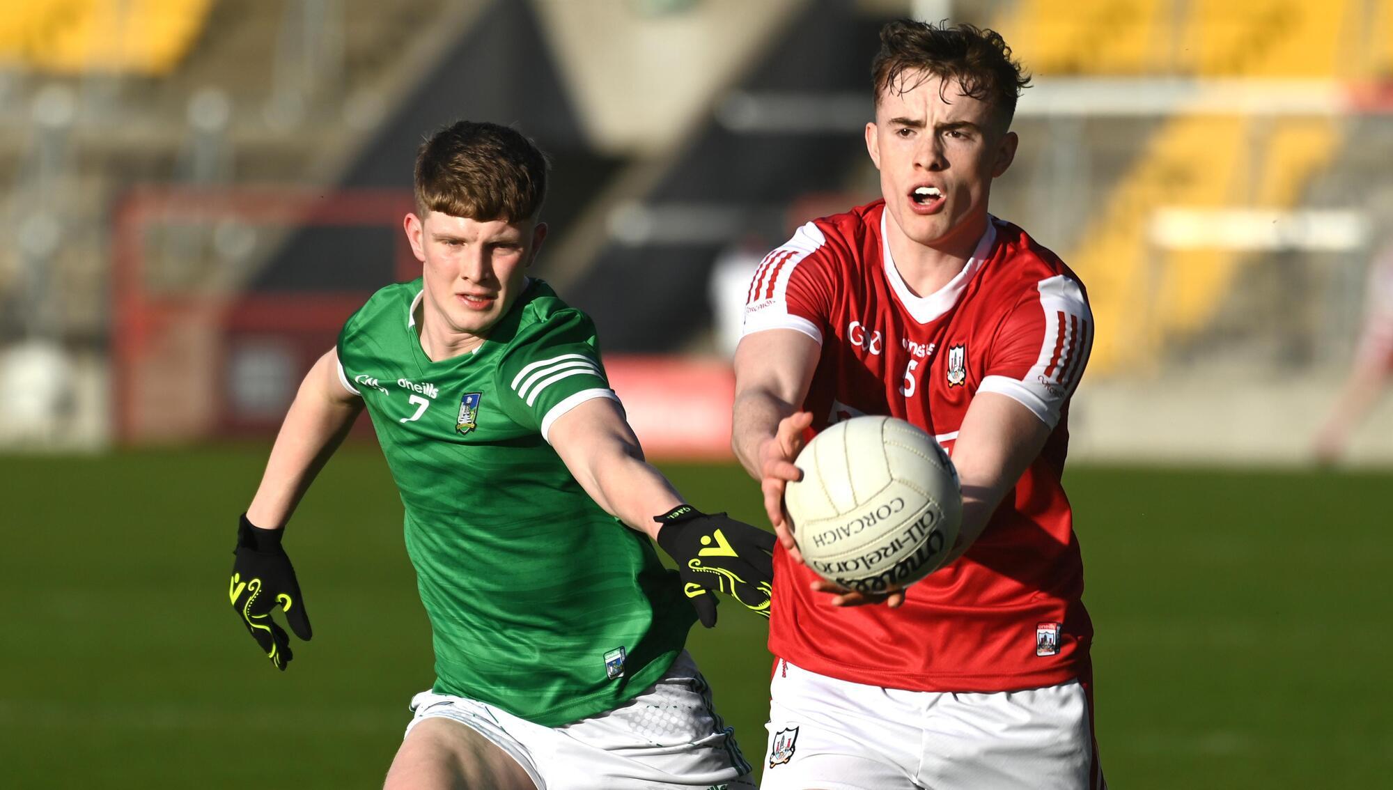 Cork ease past Limerick and into Munster U20 football final