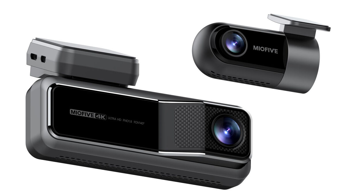 Miofive 4K Dash Cam Dual: Stunning image quality and features on the double
