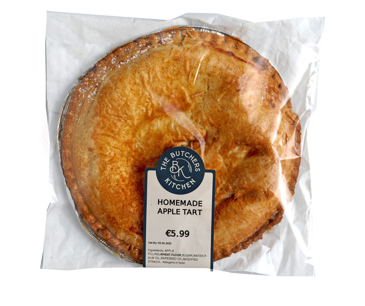 The Butcher's Kitchen apple pie. Food pictures: Eddie O'Hare The Butcher's Kitchen apple pie. Food pictures: Eddie O'Hare