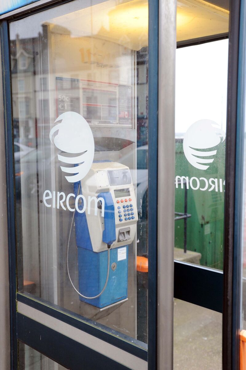 A public telephone in Cobh, Co Cork. Picture: Denis Minihane.