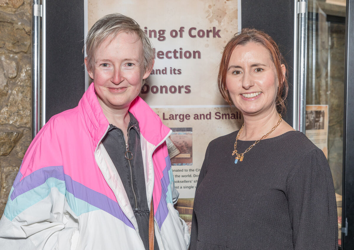 Ann Marie O'Sullivan and Gillian Hennessy at Cork City Library. Picture: David Creedon Ann Marie O'Sullivan and Gillian Hennessy at Cork City Library. Picture: David Creedon