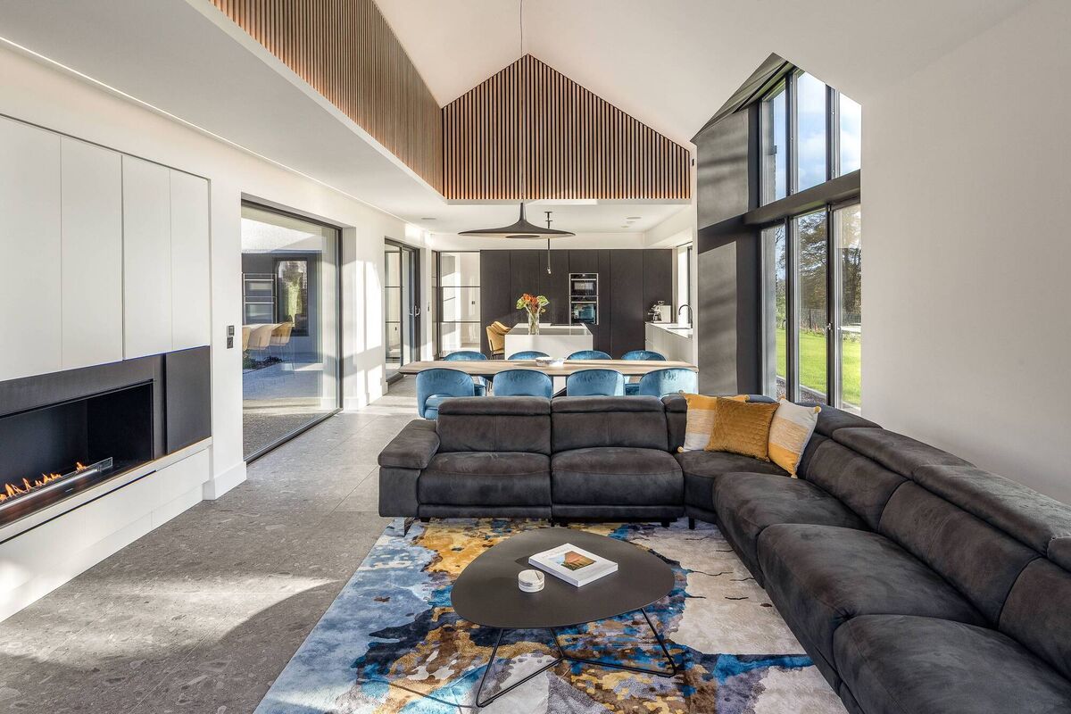 Architect Steve Burke designed the Walled Garden House for his parents. Pictures: Janice O'Connell, f22 