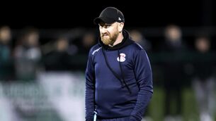 <p>HONOURS EVEN: Cobh Ramblers manager Shane Keegan. File pic: INPHO/Laszlo Geczo</p>
