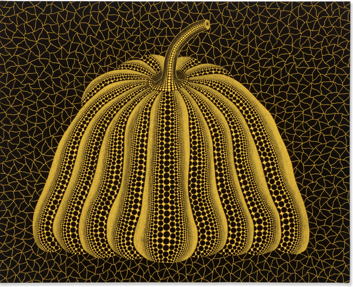 Pumpkin by Yayoi Kusama at Christie's.