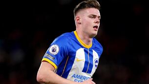 <p>NEW DEAL: Brighton and Hove Albion's Evan Ferguson during the Premier League match at Vitality Stadium, Bournemouth. Picture date: Tuesday April 4, 2023.</p>