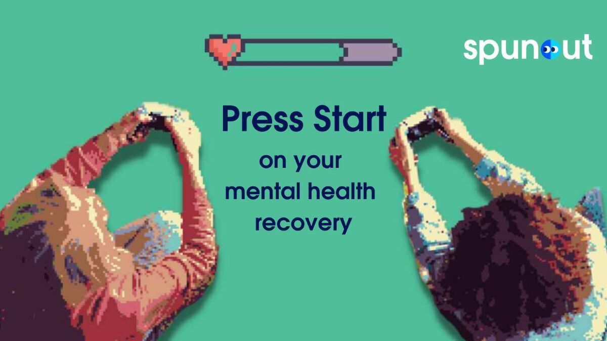 Spunout's Press Start campaign provides information on what ârealâ mental health recovery looks like. Picture: Caoimhe McEneaney Spunout's Press Start campaign provides information on what ârealâ mental health recovery looks like. Picture: Caoimhe McEneaney