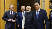 Anthony Albanese, Joe Biden, Fumio Kishida, Narendra Modi