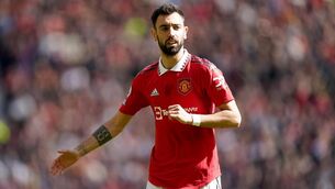 <p>INJURY DOUBT: Bruno Fernandes has an outside chance of facing Tottenham. Pic: Mike Egerton/PA</p>