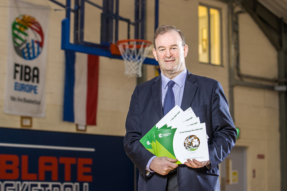 LEADING THE CHARGE: Basketball Ireland CEO John Feehan. Pic: ©INPHO/Laszlo Geczo