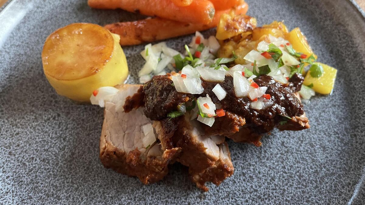 Colm O'Gorman's Sunday Roast Mexico and the Middle East meet in this Pork al Pastor