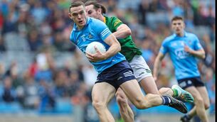 <p>GRAND SUCCESS: Dublin's Brian Fenton. Pic: ©INPHO/Evan Treacy</p>