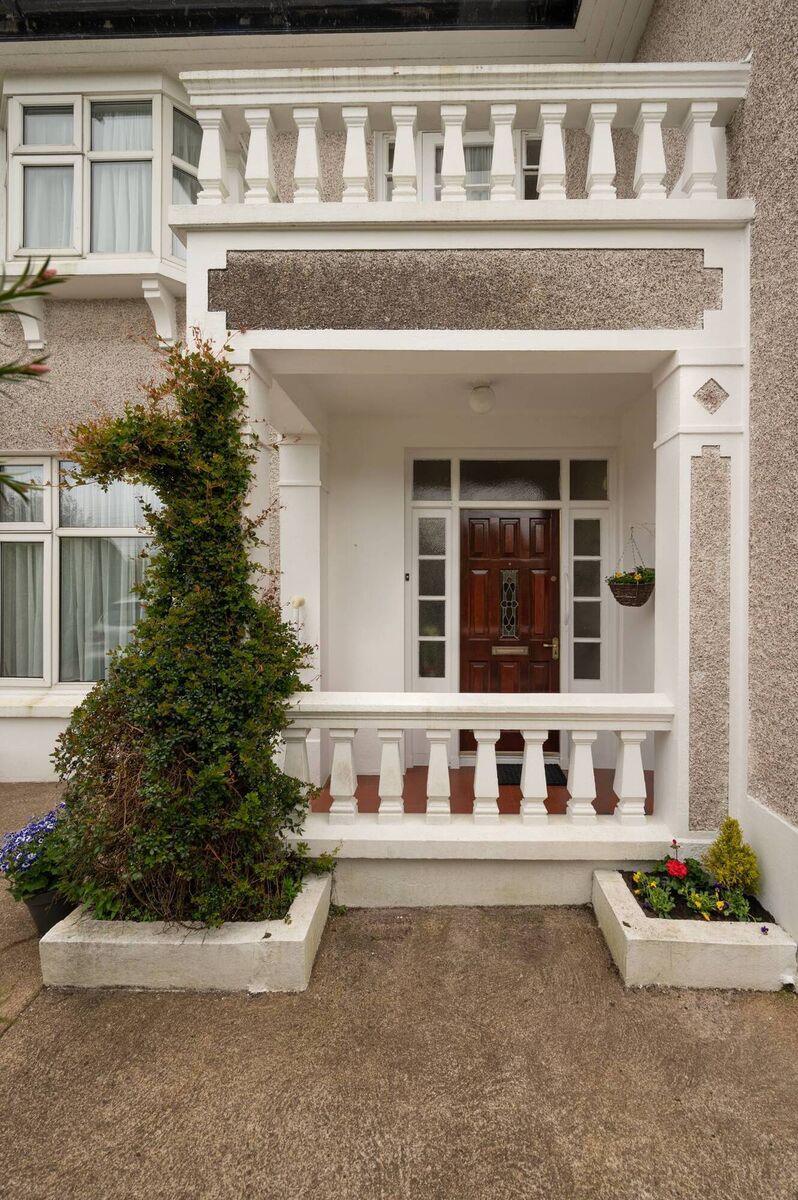 Smallacre's approach with balcony off a bedroom