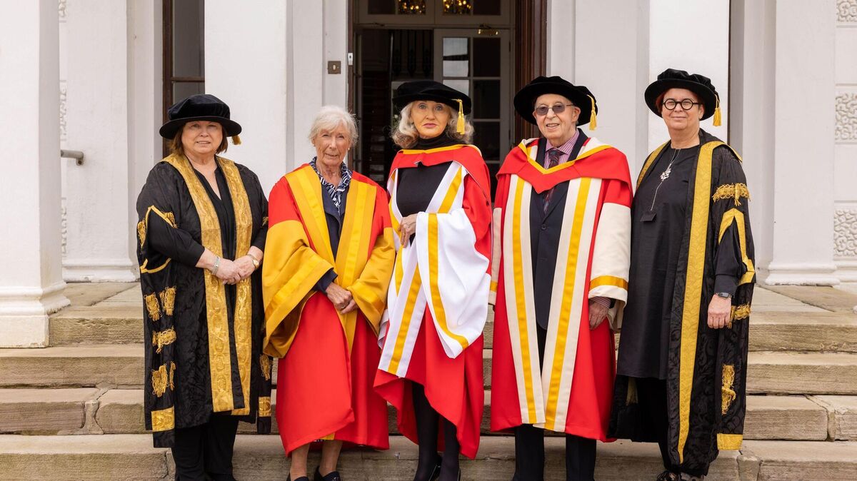 University Of Limerick Confers Irish Examiner Columnist Terry Prone 