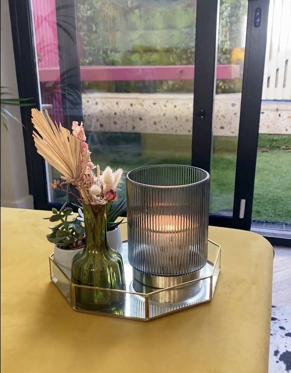 Candles are key for ambience, says Jennifer.