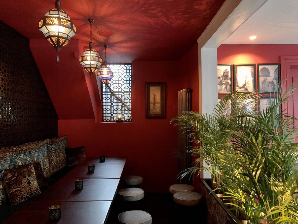 The interiors of The Algiers Inn. 