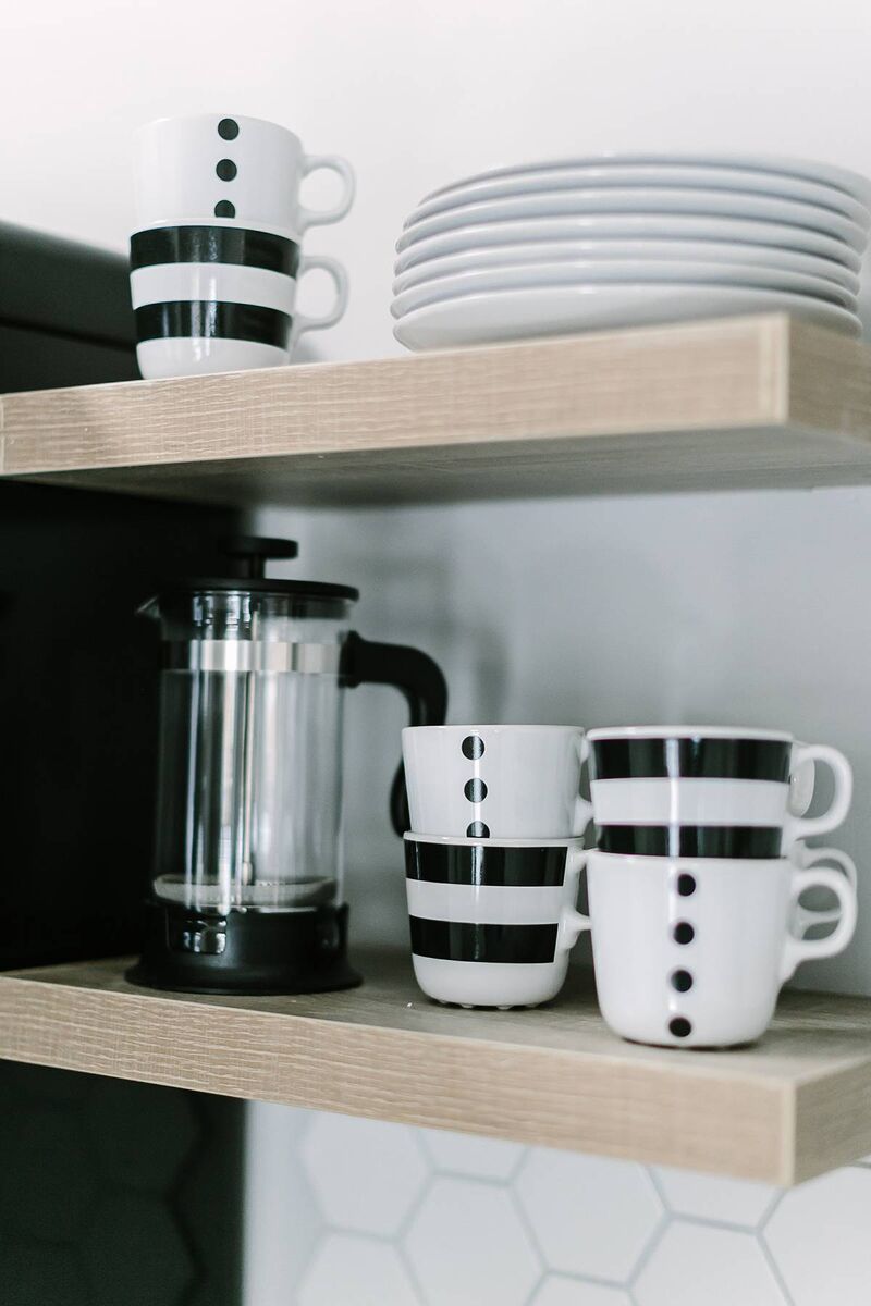 A kitchen in a home design by Co/Lab. Picture: Therese Aherne