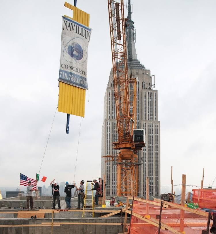 Dónal O'Sullivan rose from building site labourer to CEO and president of a company that won prized contracts for work on superstructures across New York.