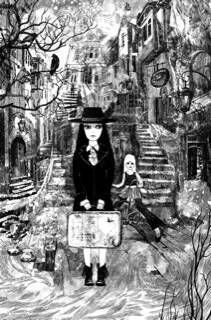 Artwork from 'Welcome to Dead Town Raven McKay' by Ewa Beniak-Haremska Artwork from 'Welcome to Dead Town Raven McKay' by Ewa Beniak-Haremska